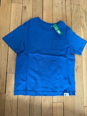 GAP Kids Short Sleeve Pocket Tee in Royal Blue